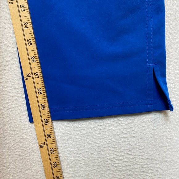 FIGS Technical Collection Scrub Pants Womens L Blue Slit Bottom Medical Scrub - Picture 7 of 7